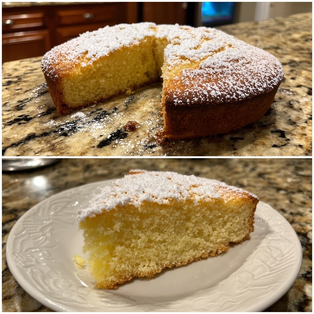 Einfacher Vanille Butterkuchen