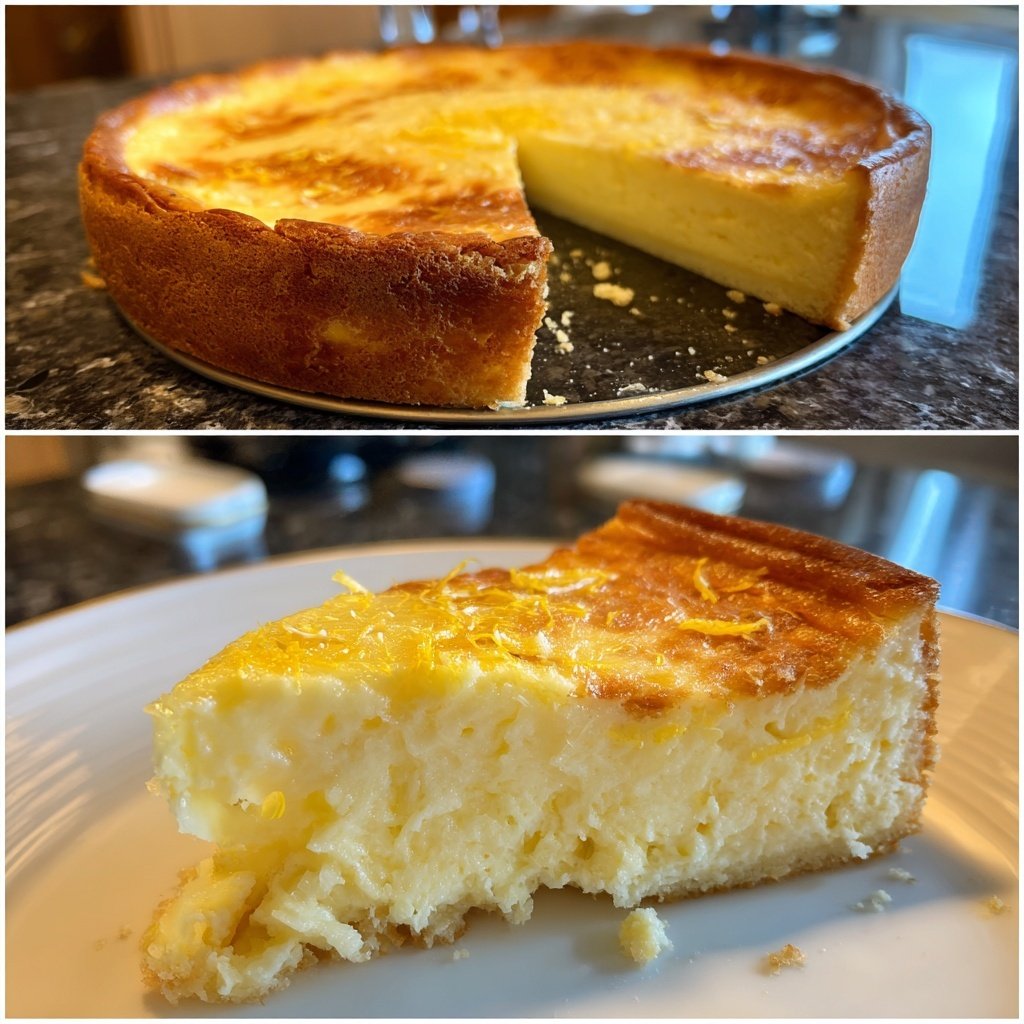 Käsekuchen mit Orangennote