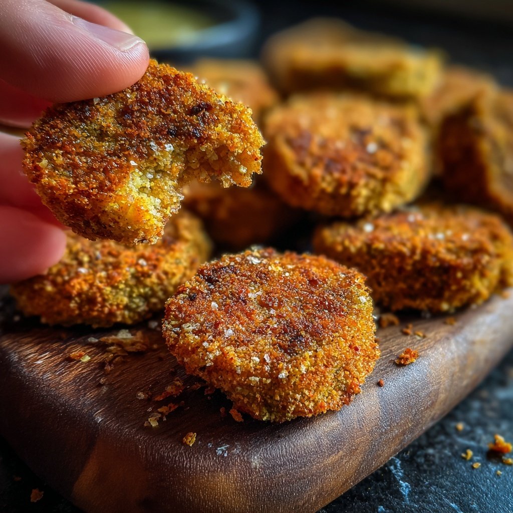 Blumenkohl Ofen Nuggets