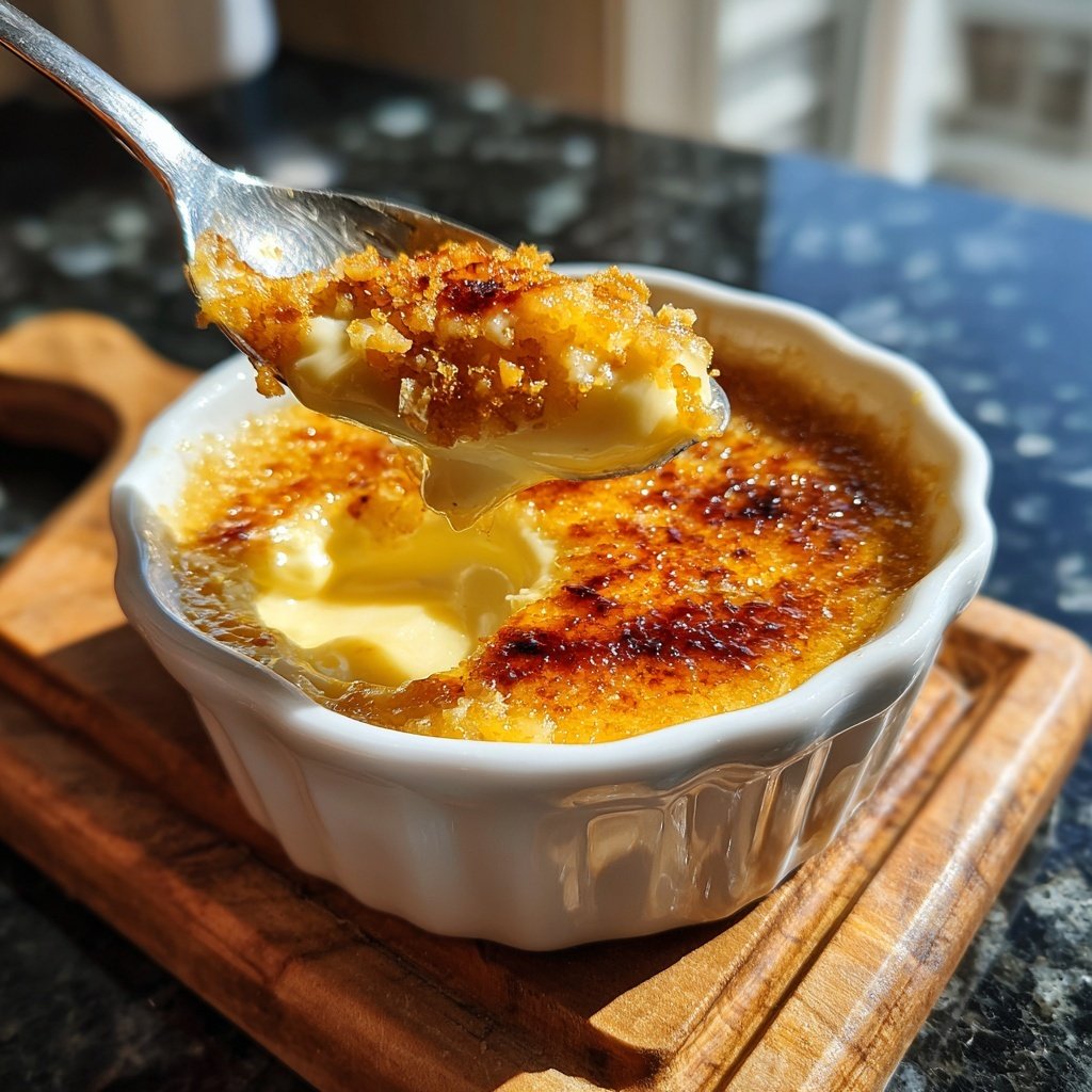 Crème Brûlée mit Rosenaroma