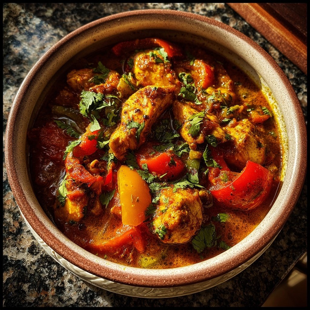 Kalorienarmes Putencurry Mit Gemüse